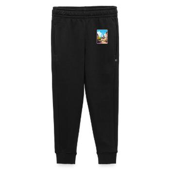 Heidelberg Allemagne Affiche de voyage Peinture Souvenir WP - Pantalon de survêtement enfant/adolescent premium - noir - Devant - AI Model Kid Male (0cm)