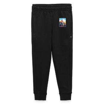 Sintra Portugal Affiche de voyage Peinture Souvenir WPA - Pantalon de survêtement enfant/adolescent premium - noir - Devant - AI Model Kid Male (0cm)