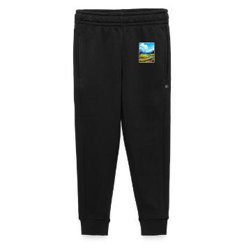 Glacier County Montana Affiche de voyage Souvenir WPA - Pantalon de survêtement enfant/adolescent premium - noir - Devant - AI Model Kid Male (0cm)