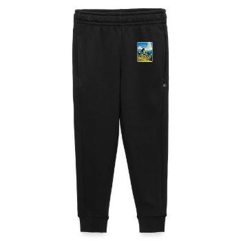 Machu Picchu Peru Travel Poster Souvenir Paint WPA - Kids’/Teens' Premium Sweatpants - black - Front - AI Model Kid Male (0cm)