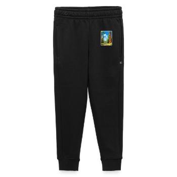 Parc national de Sequoia Californie Affiche de voyage WPA - Pantalon de survêtement enfant/adolescent premium - noir - Devant - AI Model Kid Male (0cm)