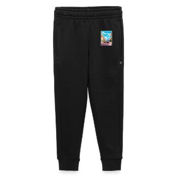Monaco Circuit Motorsport Rennen Rennen Reise Poster - Kinder/Teenager Premium Sweathose - Schwarz - Vorne - AI Model Kid Male (0cm)