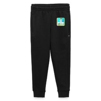HIVER POULES POULETS - FROID - Pantalon de survêtement enfant/adolescent premium - noir - Devant - AI Model Kid Male (0cm)
