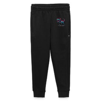 Dinosaure - Pantalon de survêtement enfant/adolescent premium - noir - Devant - AI Model Kid Male (0cm)