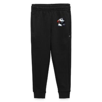 Macareux - Pantalon de survêtement enfant/adolescent premium - noir - Devant - AI Model Kid Male (0cm)