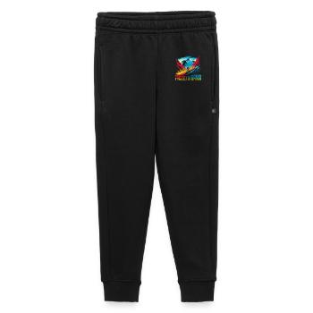 Gavia-Pass - Legendärer Aufstieg - Italien - Kinder/Teenager Premium Sweathose - Schwarz - Vorne - AI Model Kid Male (0cm)