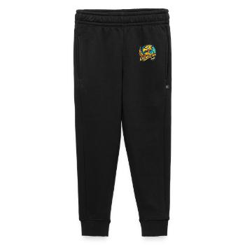 Kazakhstan aigle crête dessin animé drapeau cadeau - Pantalon de survêtement enfant/adolescent premium - noir - Devant - AI Model Kid Male (0cm)