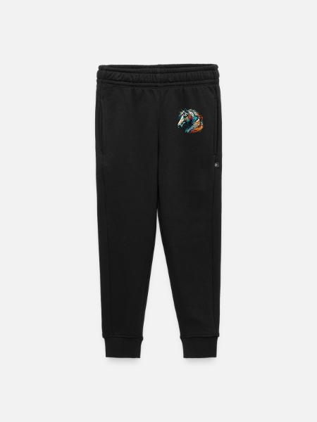 Pferd - Kinder/Teenager Premium Sweathose - Schwarz