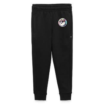 Hamster with sunglasses in pastel - Kids’/Teens' Premium Sweatpants - black - Front - AI Model Kid Male (0cm)