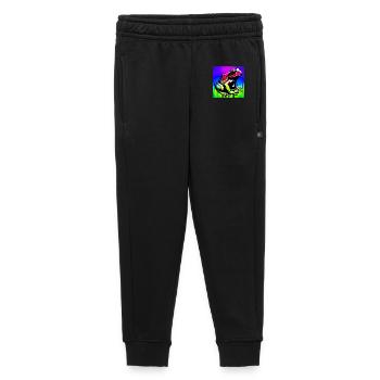 grenouille - Pantalon de survêtement enfant/adolescent premium - noir - Devant - AI Model Kid Male (0cm)