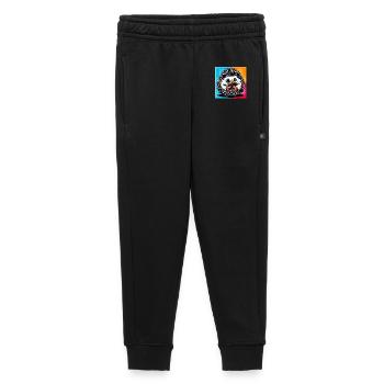 hérisson - Pantalon de survêtement enfant/adolescent premium - noir - Devant - AI Model Kid Male (0cm)