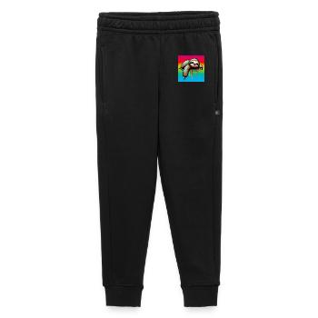 Faultier - Kinder/Teenager Premium Sweathose - Schwarz - Vorne - AI Model Kid Male (0cm)