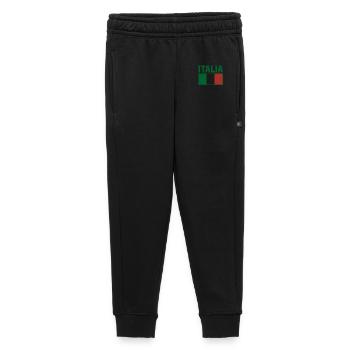 Italia - Kids’/Teens' Premium Sweatpants - black - Front - AI Model Kid Male (0cm)