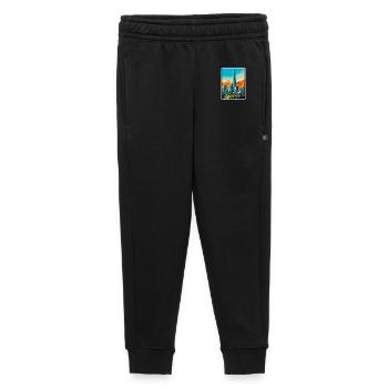 Affiche de voyage vintage à Santiago Chile Paysage urbain WPA - Pantalon de survêtement enfant/adolescent premium - noir - Devant - AI Model Kid Male (0cm)