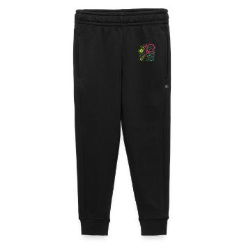 Neon Padel  - Kinder/Teenager Premium Sweathose - Schwarz - Vorne - AI Model Kid Male (0cm)