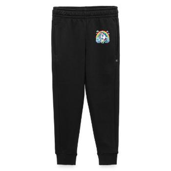 Rainbow Unicorn on Clouds - Kids’/Teens' Premium Sweatpants - black - Front - AI Model Kid Male (0cm)