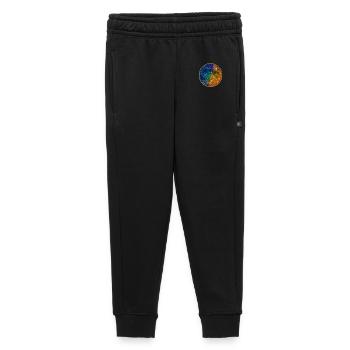 Kosmischer Regenbogenkreis - Kinder/Teenager Premium Sweathose - Schwarz - Vorne - AI Model Kid Male (0cm)