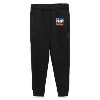 Kambodscha – Angkor Wat Design - Kinder/Teenager Premium Sweathose - Schwarz - Vorne - AI Model Kid Male (0cm)