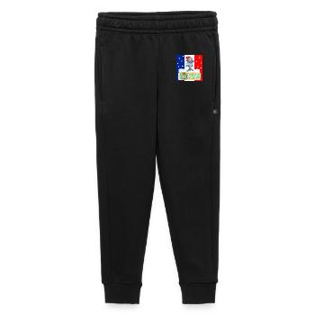 FRANCE I'M COLD SHARKS - Kids’/Teens' Premium Sweatpants - black - Front - AI Model Kid Male (0cm)