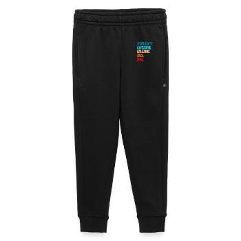 40e anniversaire 1986 - Pantalon de survêtement enfant/adolescent premium - noir - Devant - AI Model Kid Male (0cm)