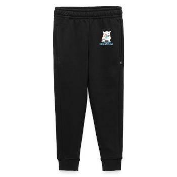 FINANZSPRITZE GELD BÄREN - Kinder/Teenager Premium Sweathose - Schwarz - Vorne - AI Model Kid Male (0cm)