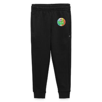 Cactus Plant Cacti - Kids’/Teens' Premium Sweatpants - black - Front - AI Model Kid Male (0cm)