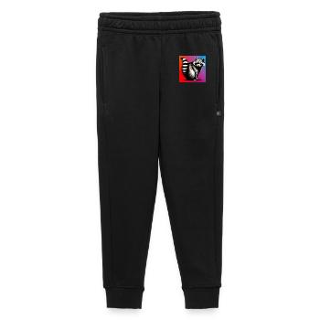 Raton laveur - Pantalon de survêtement enfant/adolescent premium - noir - Devant - AI Model Kid Male (0cm)