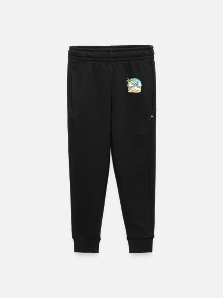 Süße Ziege mit Brille Strandsommerurlaub - Kinder/Teenager Premium Sweathose - Schwarz