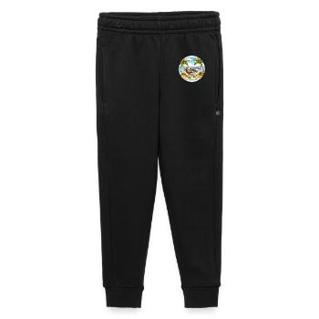 Beach lazy sloth in hammock - Kids’/Teens' Premium Sweatpants - black - Front - AI Model Kid Male (0cm)