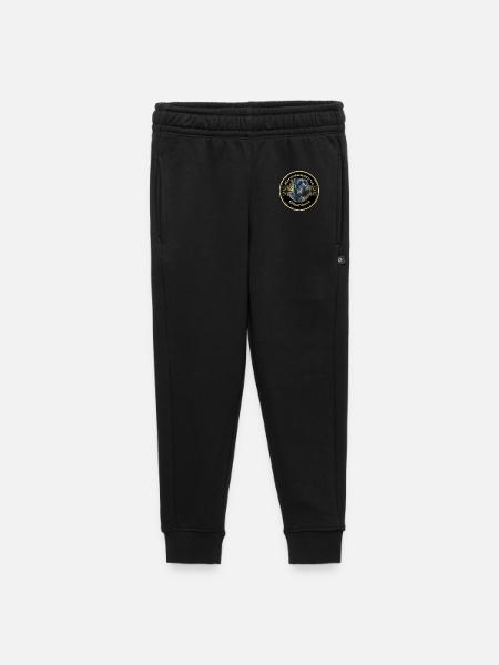 Riesenschnauzer Schutzhund Emblem Gold - Kinder/Teenager Premium Sweathose - Schwarz