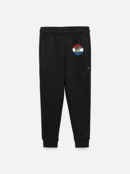 Pêche à la perche aux Pays-Bas - Pantalon de survêtement enfant/adolescent premium - noir - Devant