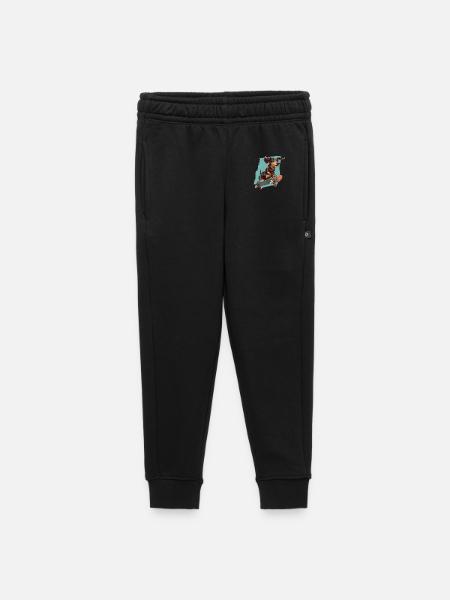 Skateboard-Dackel - Kinder/Teenager Premium Sweathose - Schwarz