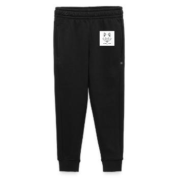 Wandalu Vuhs Fuchs - Kinder/Teenager Premium Sweathose - Schwarz - Vorne - AI Model Kid Male (0cm)