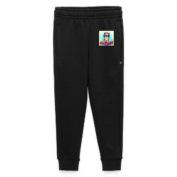 DJ Dog - Kinder/Teenager Premium Sweathose - Schwarz - Vorne - AI Model Kid Male (0cm)