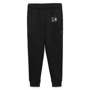 Buen Camino Ne Jamais Arrêter de Marcher en Bleu et Jaune - Pantalon de survêtement enfant/adolescent premium - noir - Devant - AI Model Kid Male (0cm)