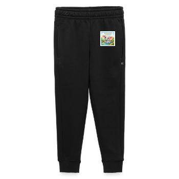 Elli der Elefant - Kinder/Teenager Premium Sweathose - Schwarz - Vorne - AI Model Kid Male (0cm)