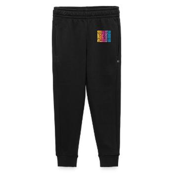 Stop Racism Now - Kids’/Teens' Premium Sweatpants - black - Front - AI Model Kid Male (0cm)
