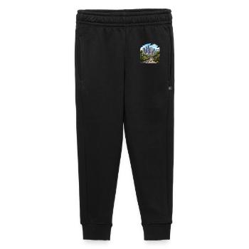 Los Angeles Usa  - Kinder/Teenager Premium Sweathose - Schwarz - Vorne - AI Model Kid Male (0cm)
