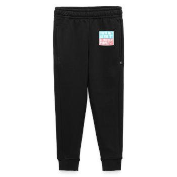 You're Only As Pretty As You Treat People Ehrlich - Kinder/Teenager Premium Sweathose - Schwarz - Vorne - AI Model Kid Male (0cm)