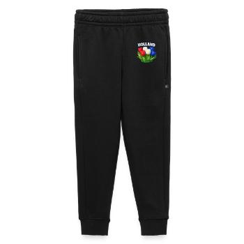 Holland Tulips Drei Farben - Kinder/Teenager Premium Sweathose - Schwarz - Vorne - AI Model Kid Male (0cm)