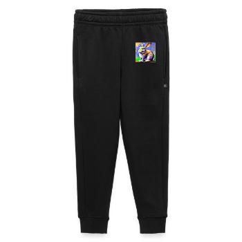 rabbit - Kids’/Teens' Premium Sweatpants - black - Front - AI Model Kid Male (0cm)