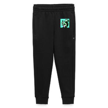 squirrel - Kids’/Teens' Premium Sweatpants - black - Front - AI Model Kid Male (0cm)