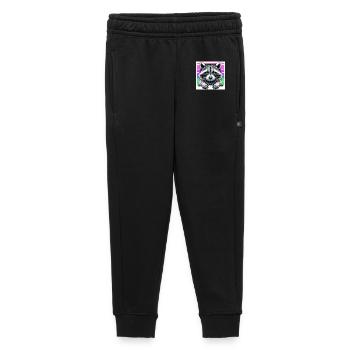 Waschbär - Kinder/Teenager Premium Sweathose - Schwarz - Vorne - AI Model Kid Male (0cm)
