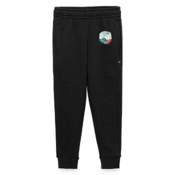 Art polygonal du paysage montagneux en parapente - Pantalon de survêtement enfant/adolescent premium - noir - Devant - AI Model Kid Male (0cm)