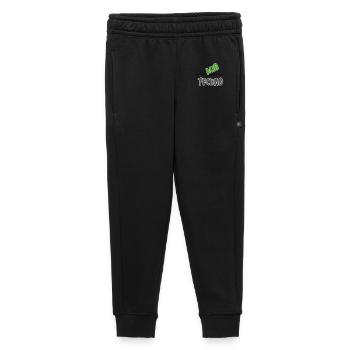 Acid Techno - Pantalon de survêtement enfant/adolescent premium - noir - Devant - AI Model Kid Male (0cm)