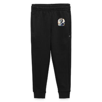 Bürokatze im Anzug - Kinder/Teenager Premium Sweathose - Schwarz - Vorne - AI Model Kid Male (0cm)