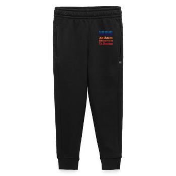 42 - The answer to Life, The Universe & Everything - Kids’/Teens' Premium Sweatpants - black - Front - AI Model Kid Male (0cm)
