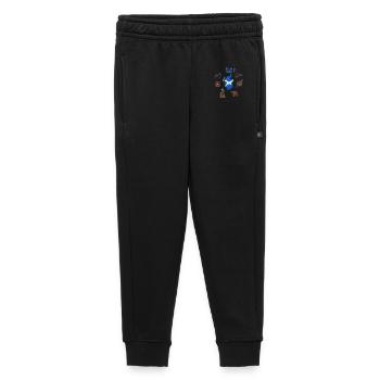 SCOTTISH AURA - Kids’/Teens' Premium Sweatpants - black - Front - AI Model Kid Male (0cm)