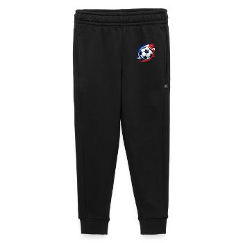 le foot français - Pantalon de survêtement enfant/adolescent premium - noir - Devant - AI Model Kid Male (0cm)