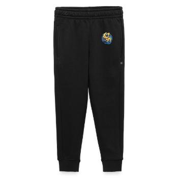 Insigne de logo clipart de la mascotte Kawaii de Caméléon Kawaii - Pantalon de survêtement enfant/adolescent premium - noir - Devant - AI Model Kid Male (0cm)